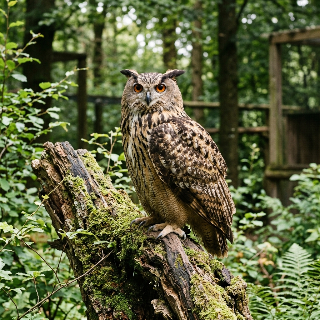 Eurasischer Uhu (Bubo bubo)