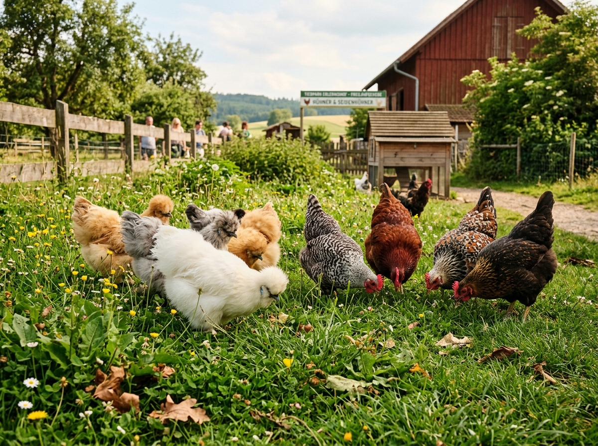 Haushuhn & Seidenhühner (Gallus gallus domesticus)