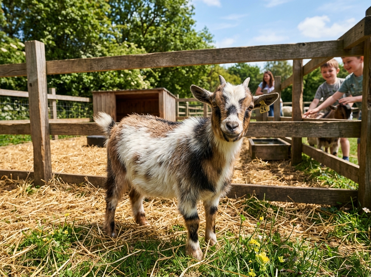 Westafrikanische Zwergziege (Capra hircus)